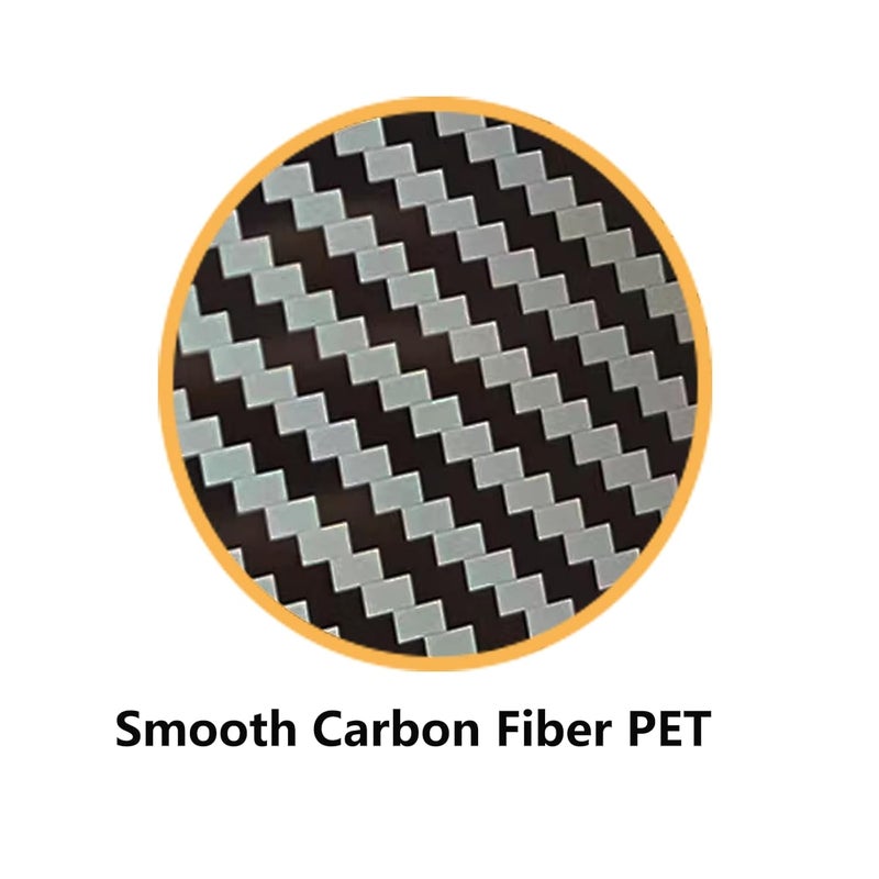 Sifrothy Store لوحة بناء طابعة ثلاثية الأبعاد Smooth P2S PEO+PET لبامبو لاب P2S/X1/X1C/X1E/P1P/P1S/A1، ورقة بامبو مزدوجة الجوانب من الفولاذ الربيعي المرن المكونة من الماس+ألياف الكربون، سرير طباعة قابل للإزالة 257x257 مم - Image 3